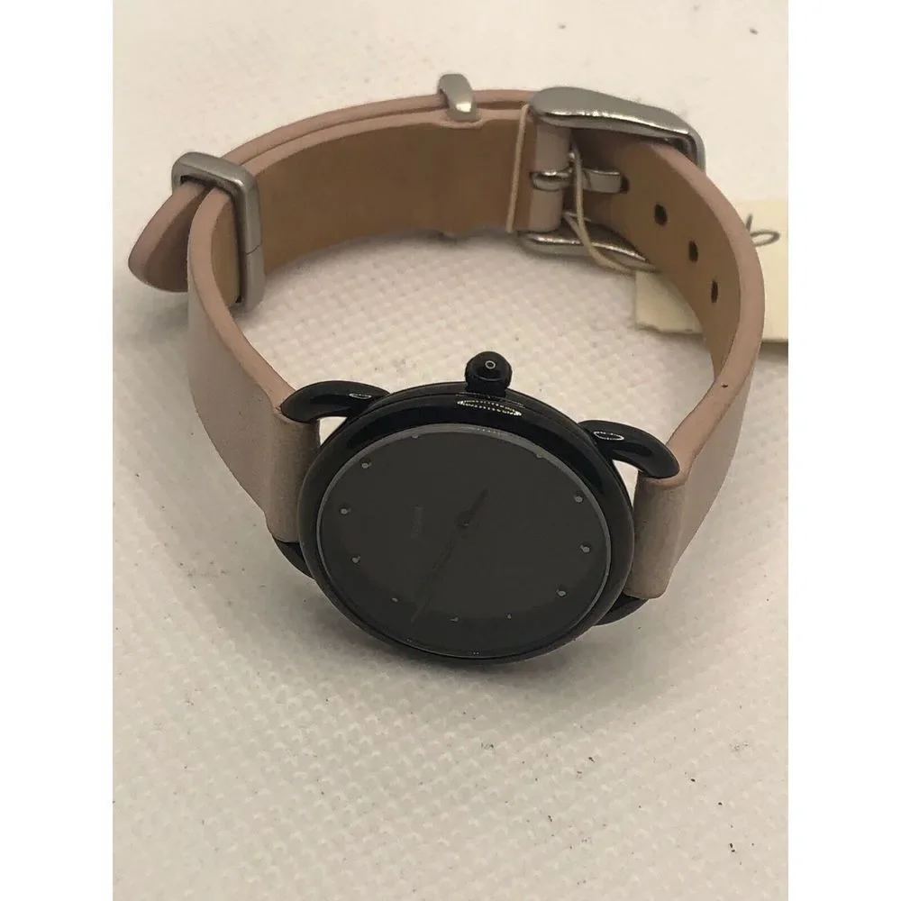 Fossil ES4489 Women's Leather Analog Black Dial Quartz Genuine Wrist Watch KS7